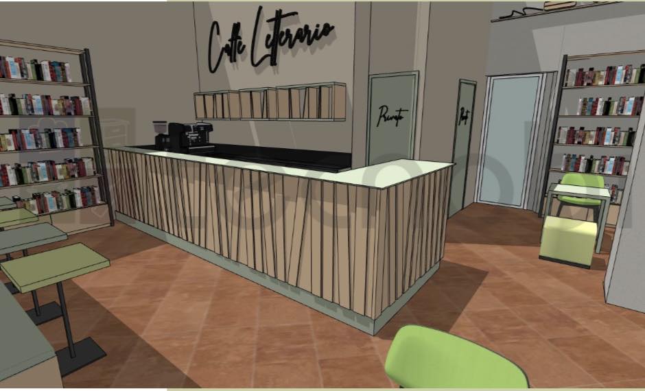 rendering Caffè Letterario
