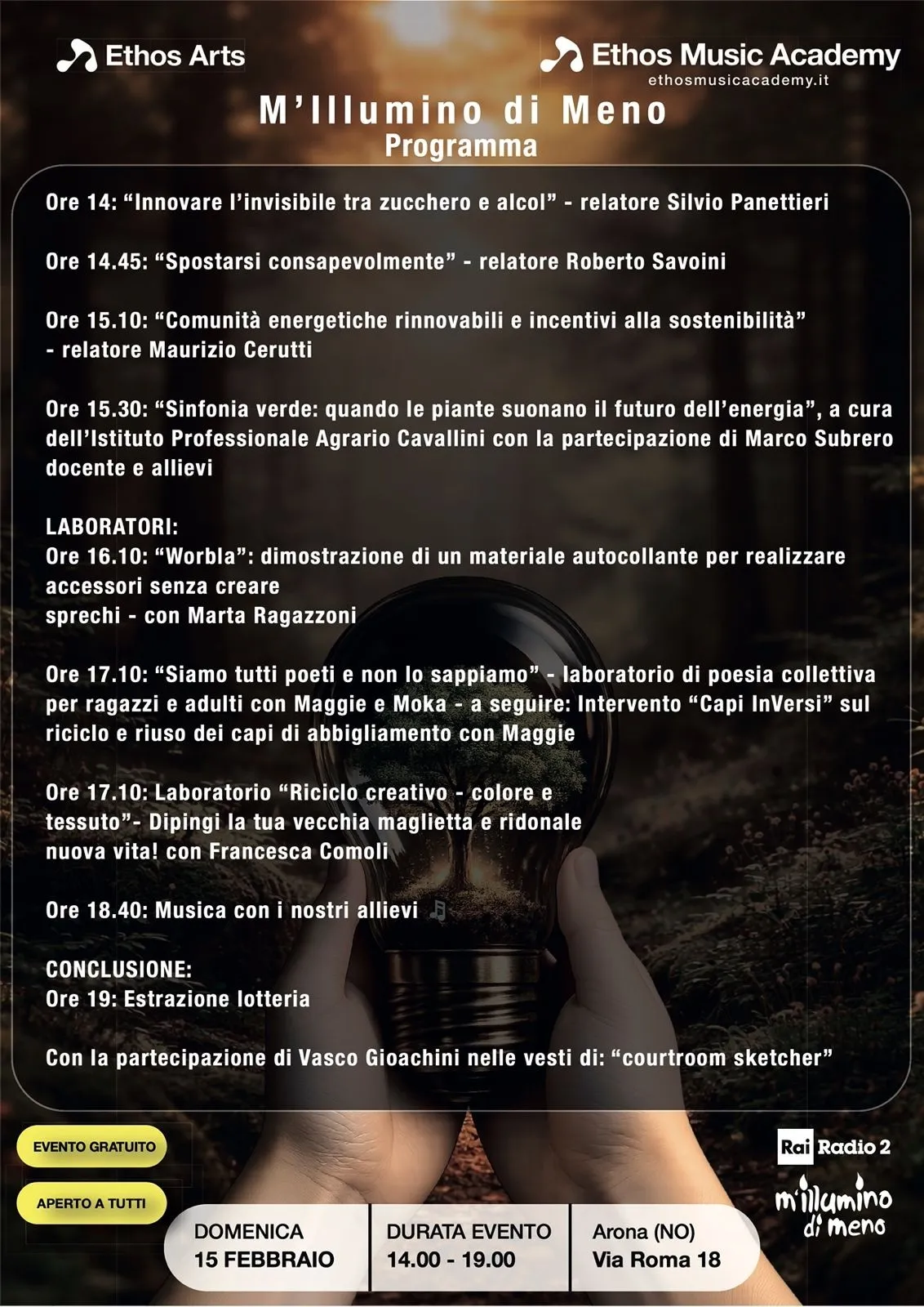 Locandina evento