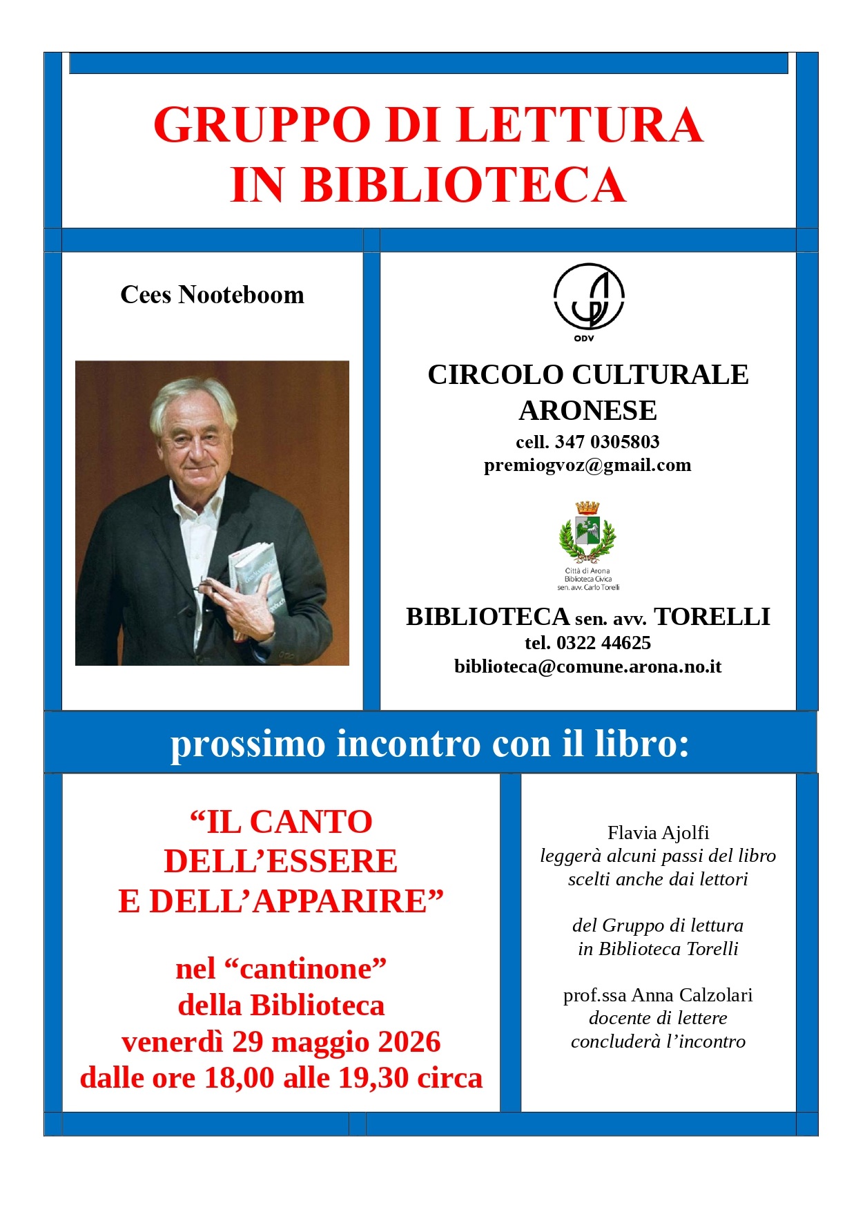Locandina evento