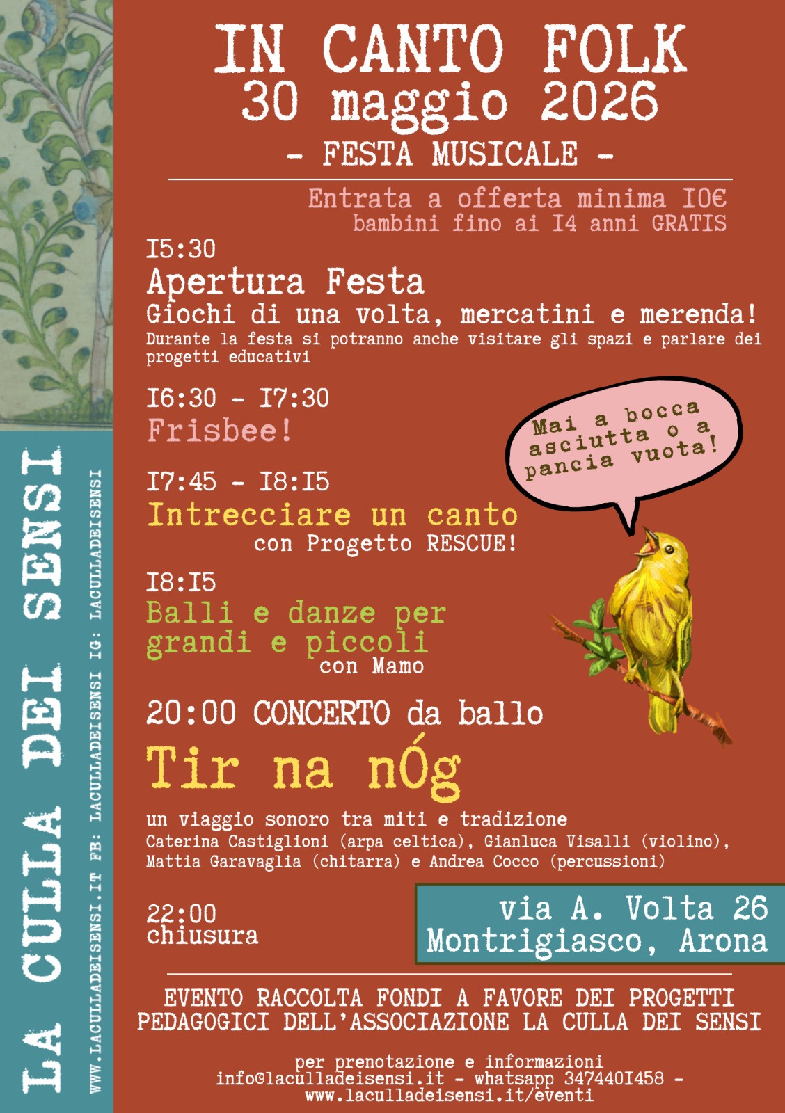 Locandina evento