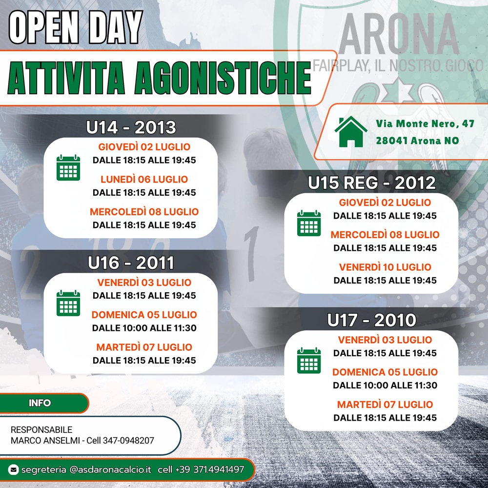 Locandina evento