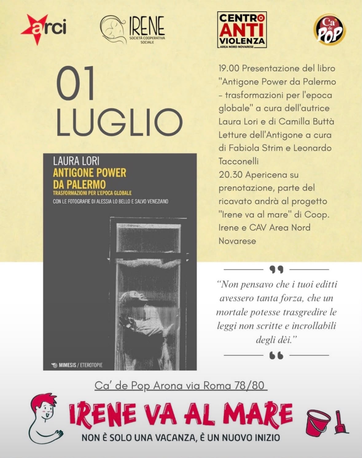 Locandina evento