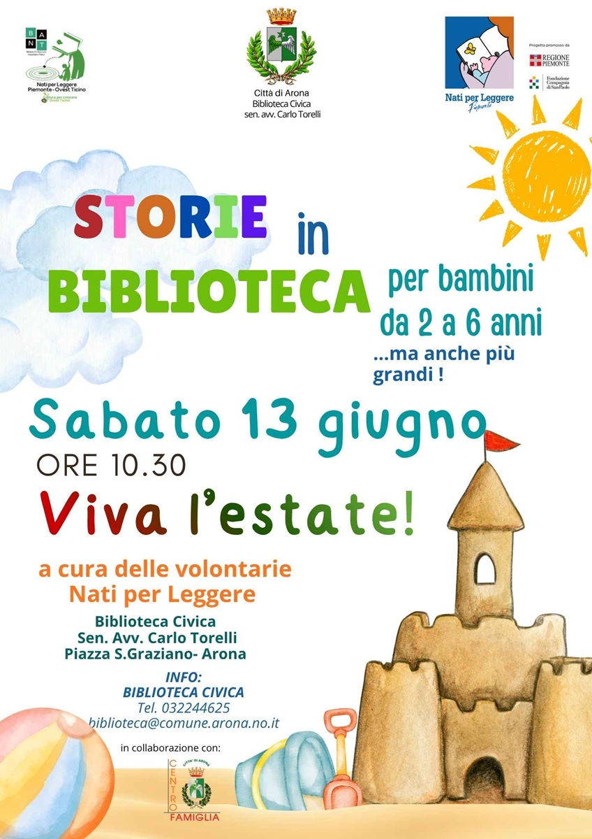Locandina Storie in Biblioteca