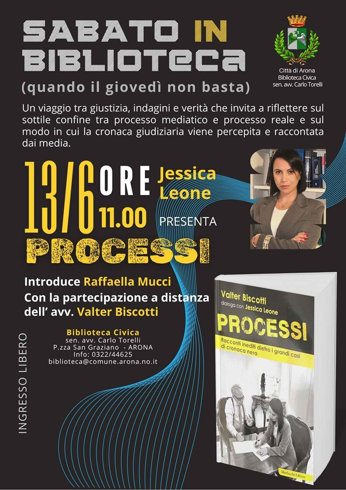 Locandina Sabato in biblioteca