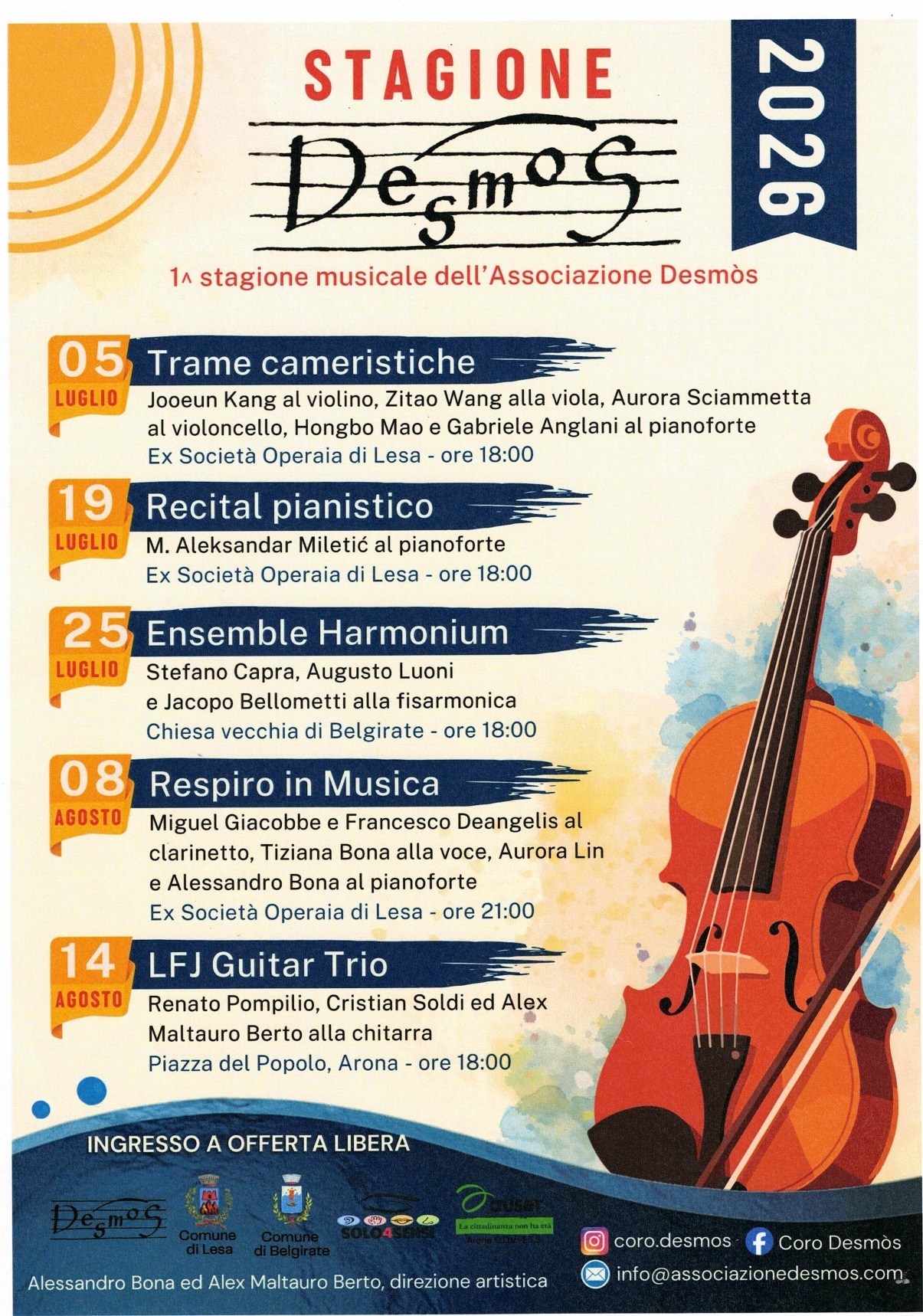 Locandina evento