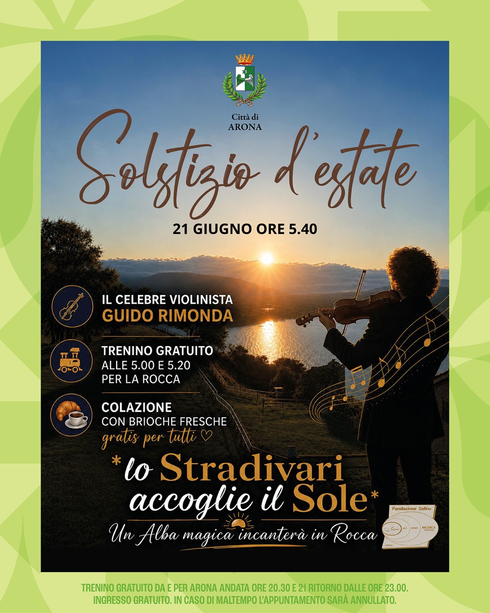 Locandina evento