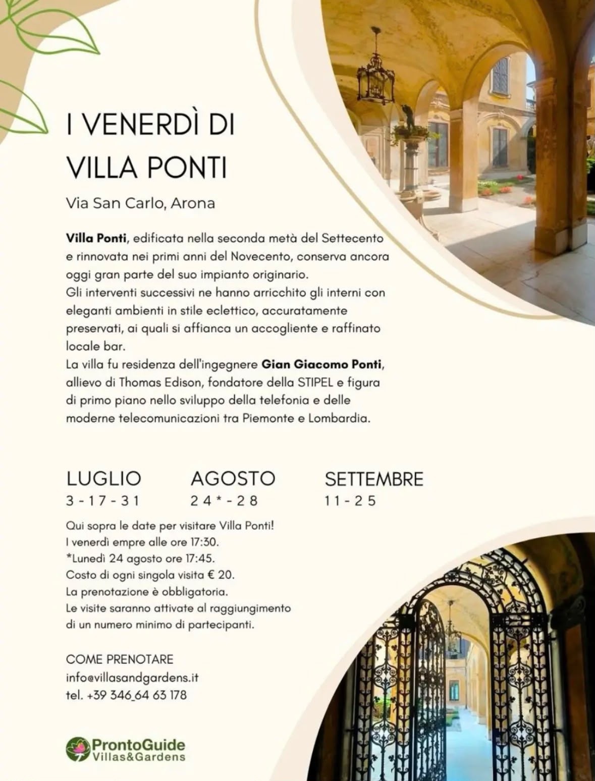 Locandina evento