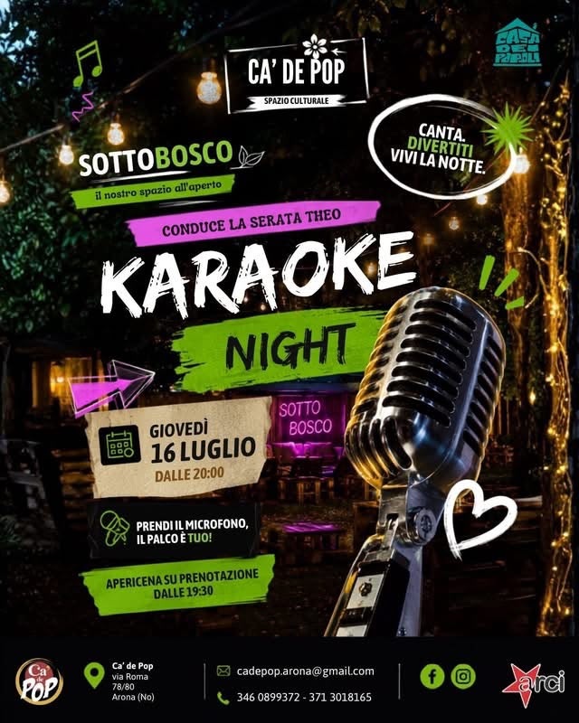 Locandina evento