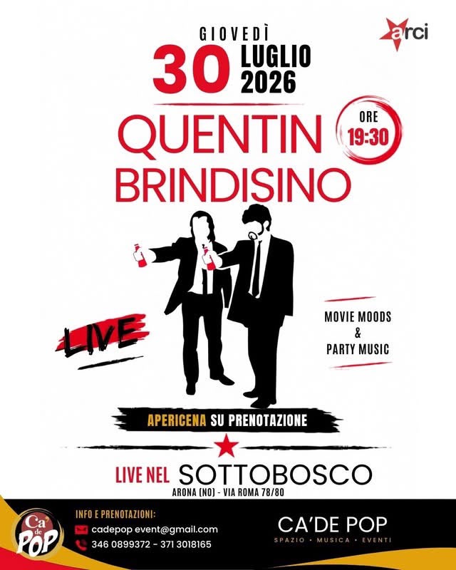 Locandina evento