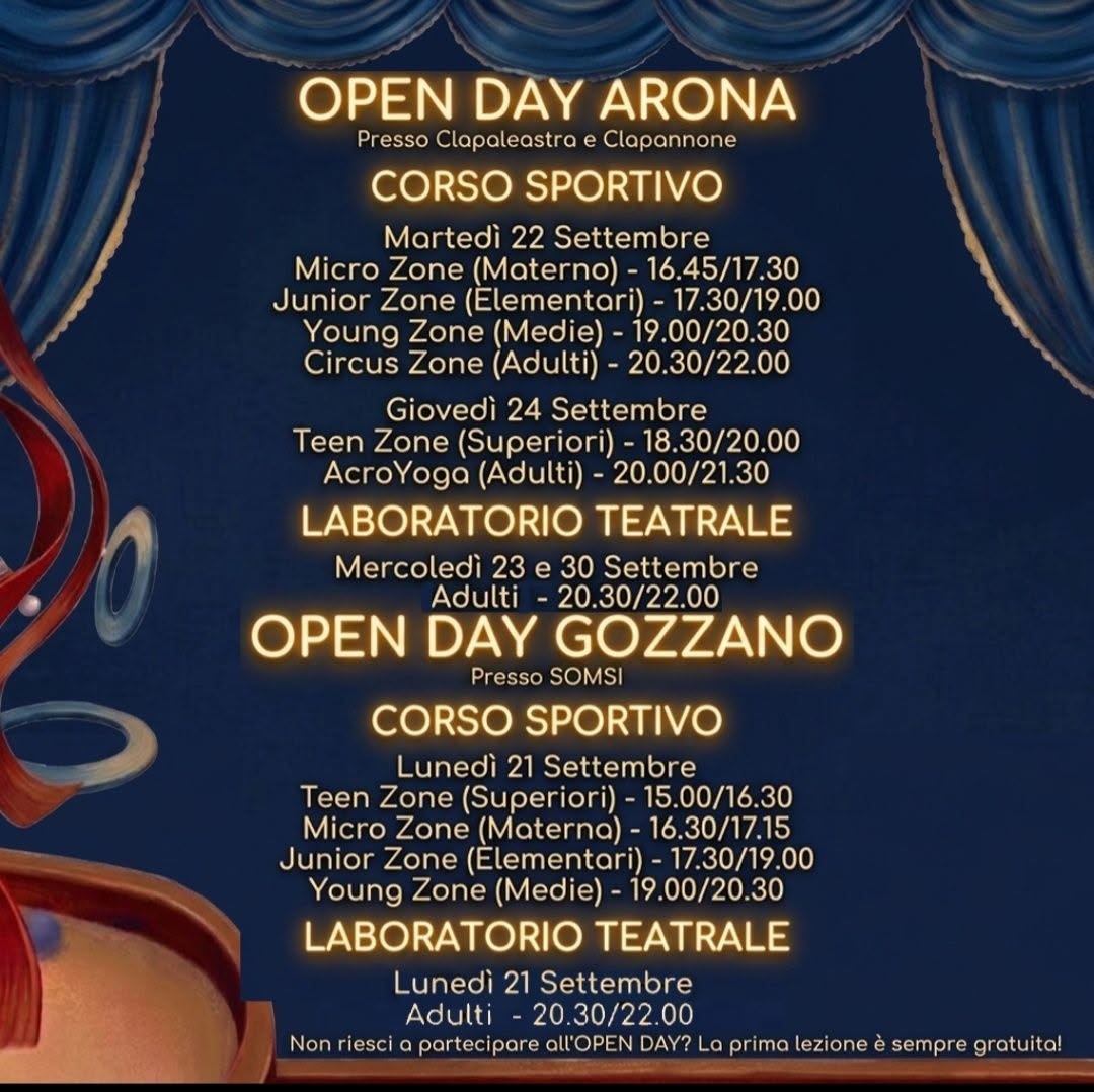 Locandina evento