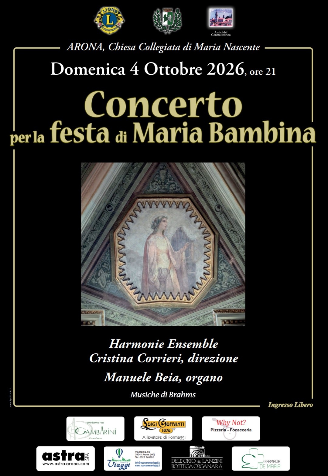 Concerto per la festa di Maria Bambina Concerto per la festa di Maria Bambina
