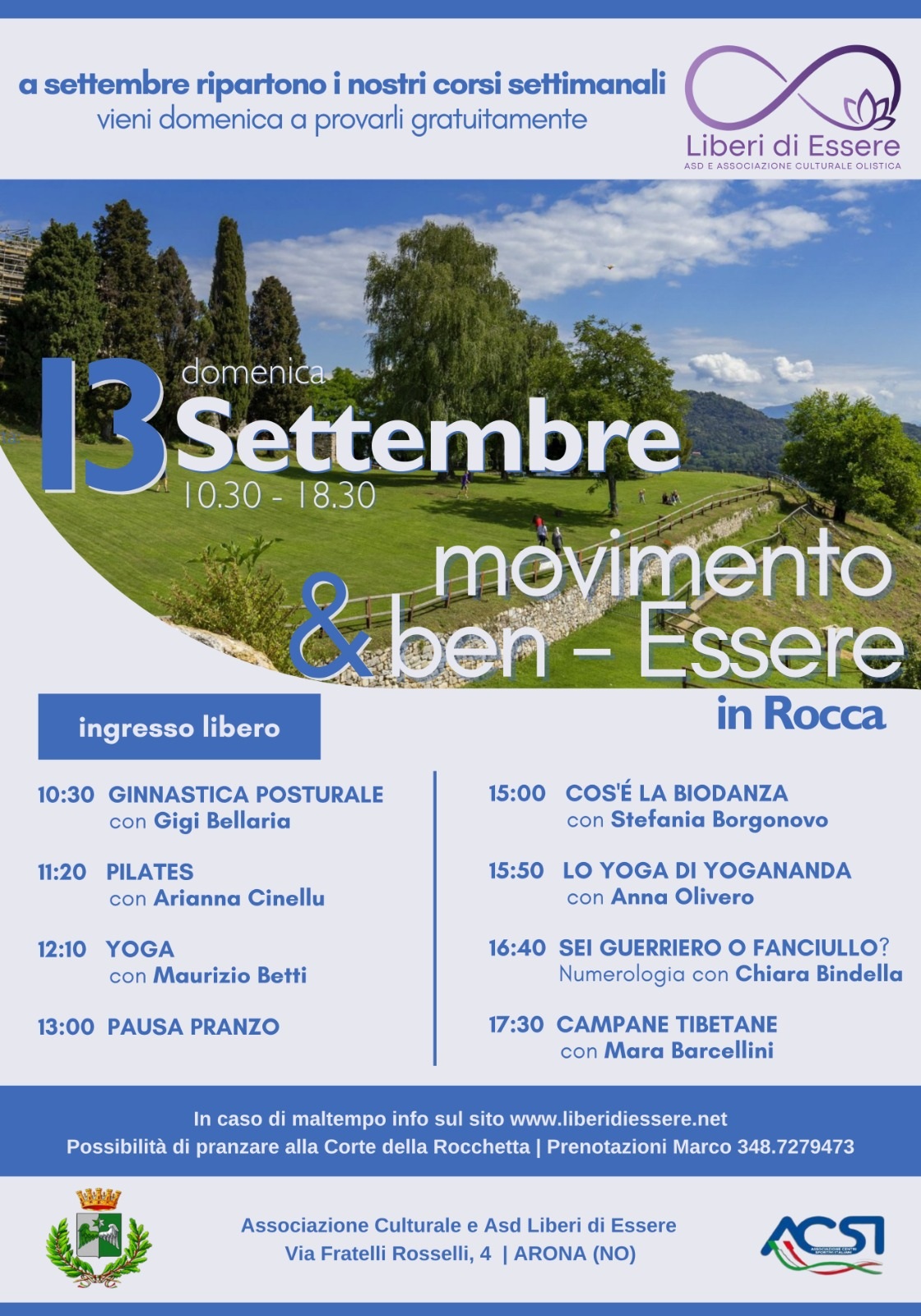 Movimento e ben-essere