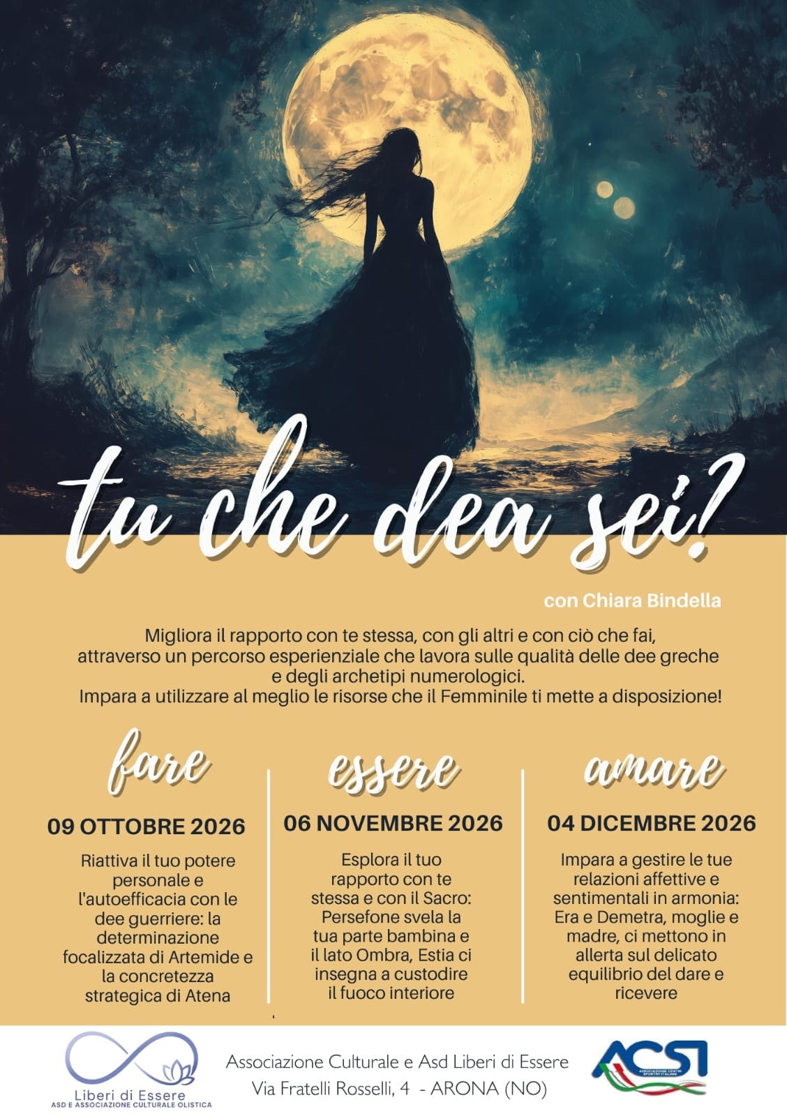 Tu che dea sei?