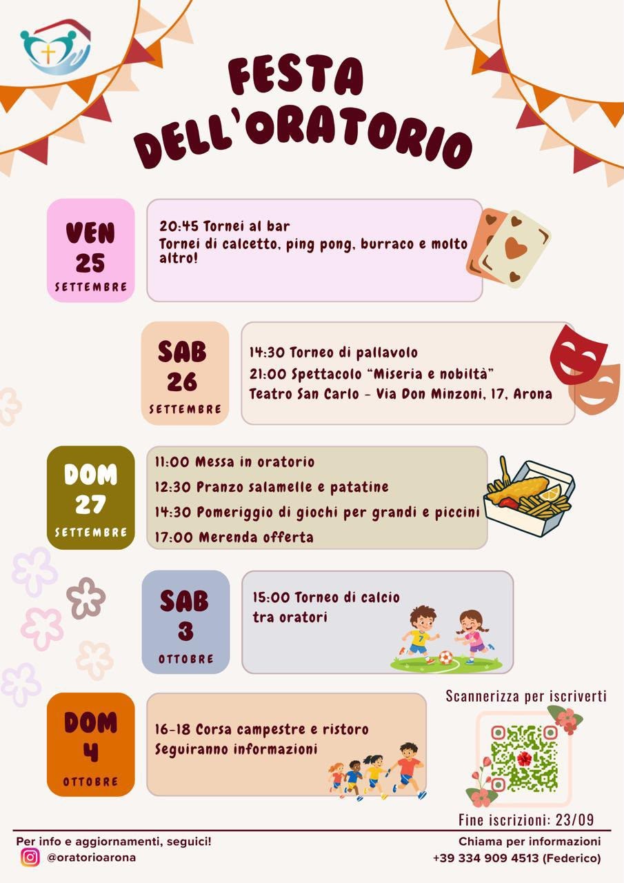 Festa dell'oratorio