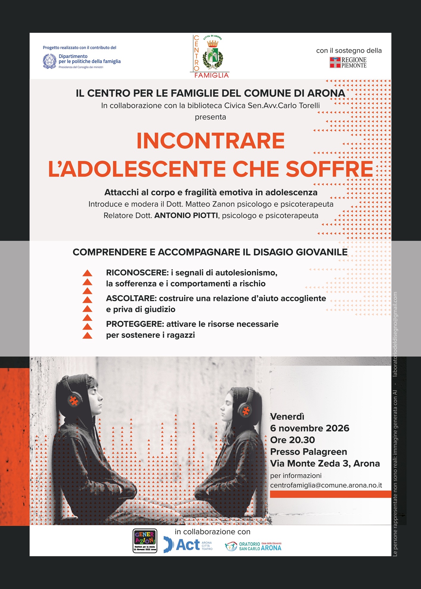Incontrare l'adolescente che soffre