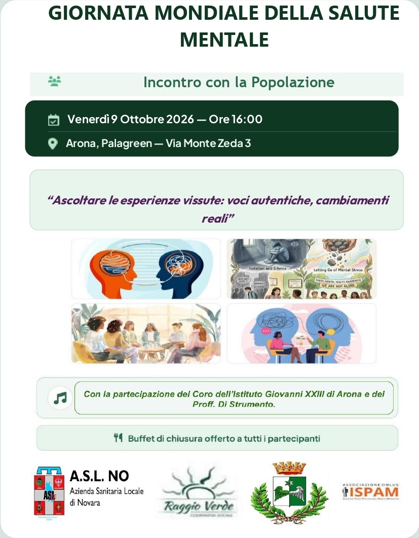 Giornata Mondiale della Salute Mentale 2026