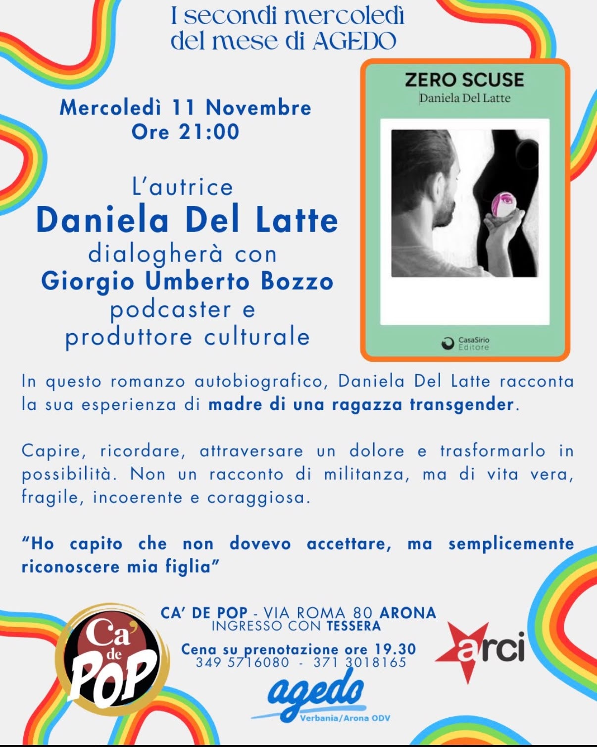 I secondi mercoledì del mese nov 26