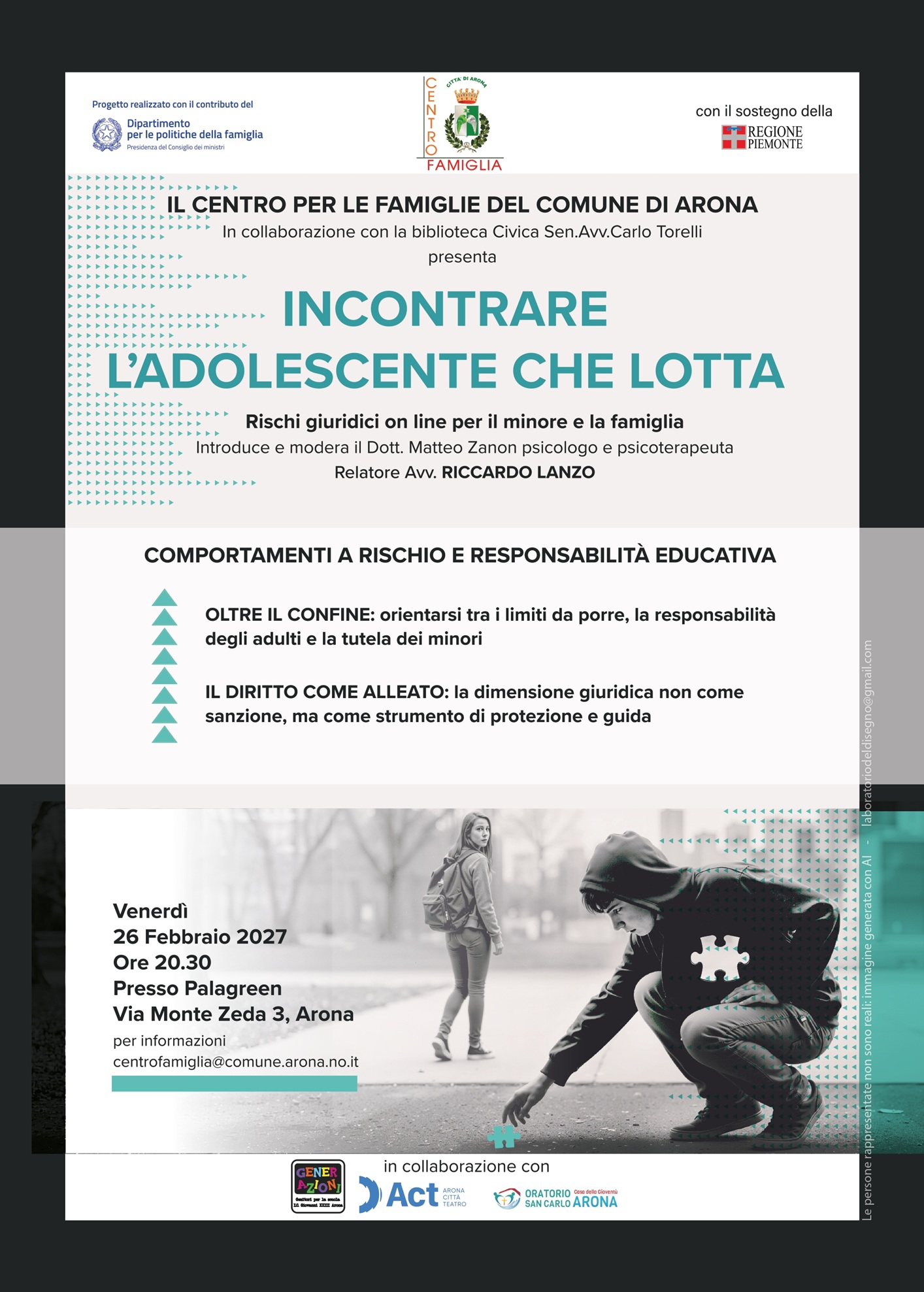 Incontrare l'adolescente che lotta