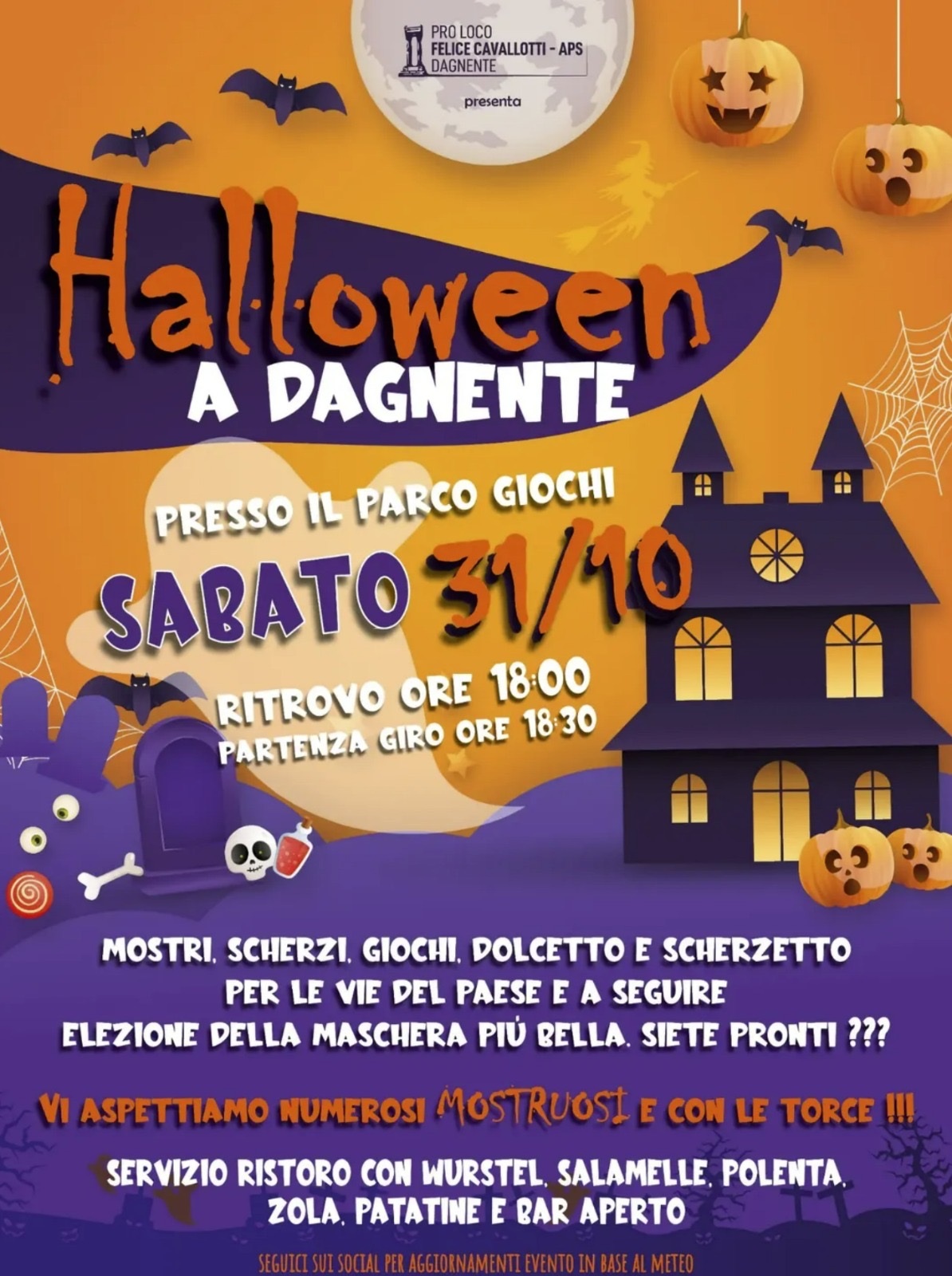 Halloween a Dagnente 2026